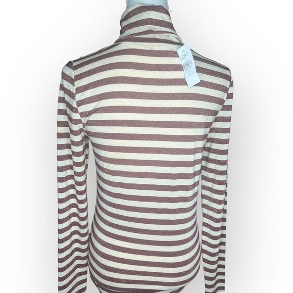 NWT Loft striped turtleneck - medium - Picture 7 of 11